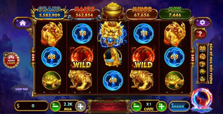 Bật mí cách chơi game slots Kho Báu Tứ Linh Go88 chuẩn xác