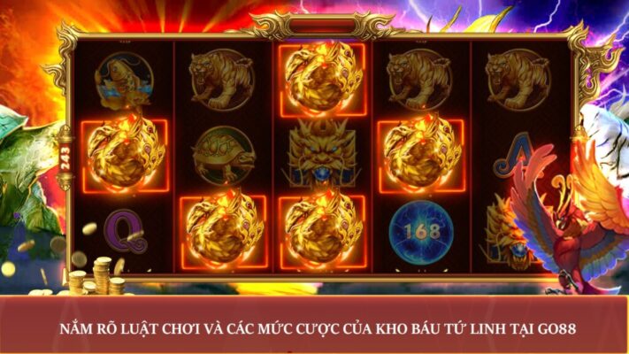 Bật mí cách chơi game slots Kho Báu Tứ Linh Go88 chuẩn xác