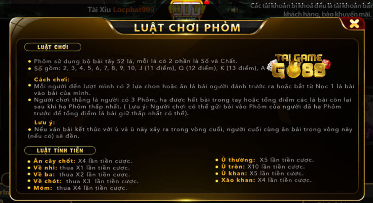 Các bước tham gia chơi Phỏm Go88 và kinh nghiệm luôn thắng